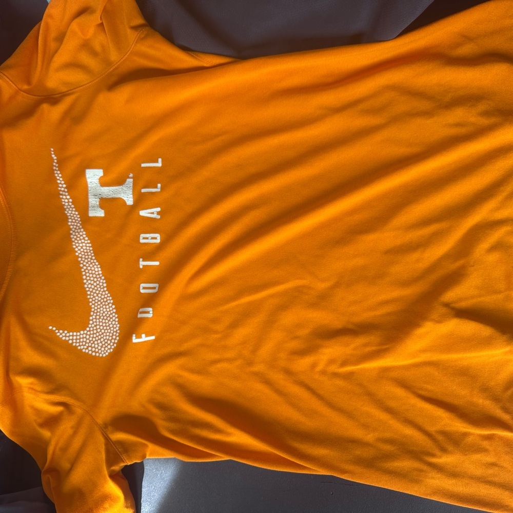 Nike Orange Football T-Shirt